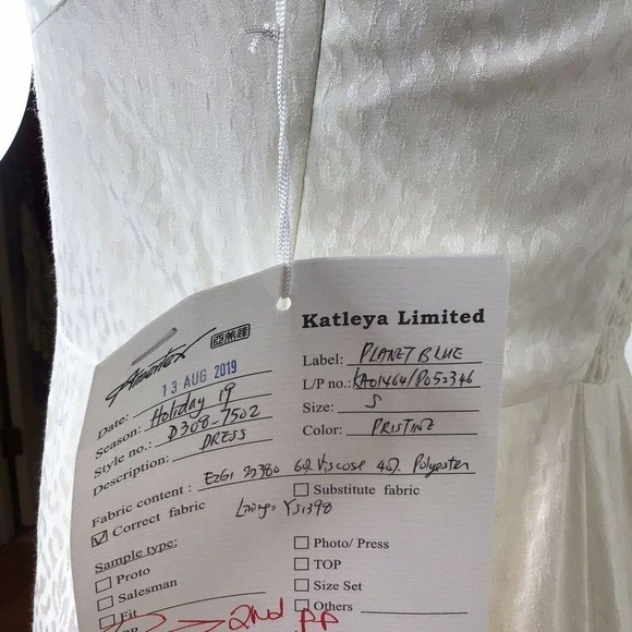 NEW Blue Life Donia Dress White Leopard - Picture 8 of 8